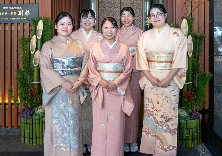 四条河原町温泉　「空庭テラス京都」「別邸」