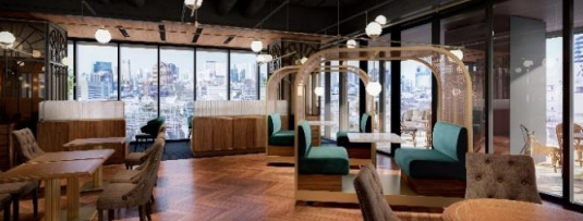 The TAILOR YARD MAIN DINING/The TRAVELERS HOUSE ROOFTOP BAR